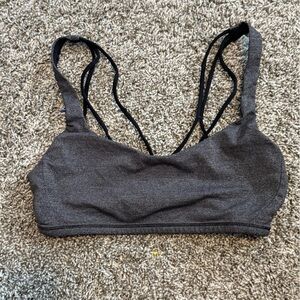 Lululemon Athletica Charcoal Gray Bra